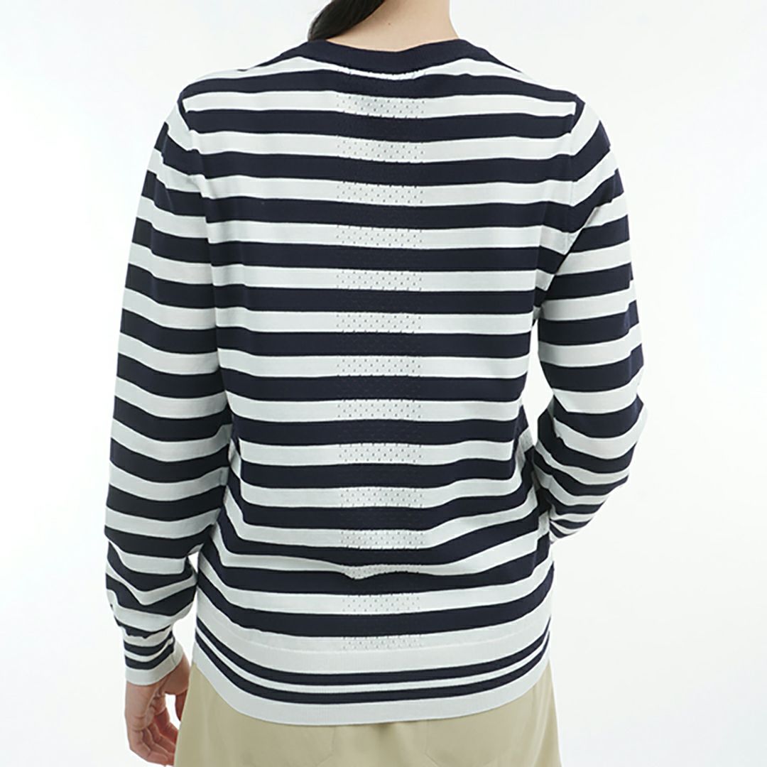 アドミラル ゴルフ Admiral GOLF レディース レディース メタリックロゴ ドライタッチLSセーター ADLA504 詳細4