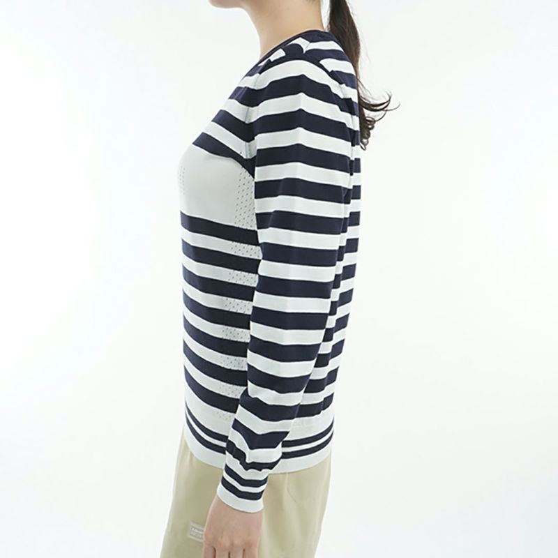 アドミラル ゴルフ Admiral GOLF レディース レディース メタリックロゴ ドライタッチLSセーター ADLA504 詳細7