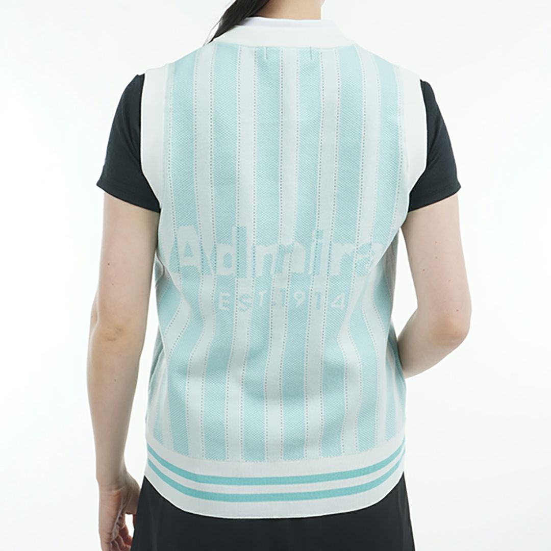 アドミラル ゴルフ Admiral GOLF レディース レディース バックロゴ ドライタッチベスト ADLA505 詳細4