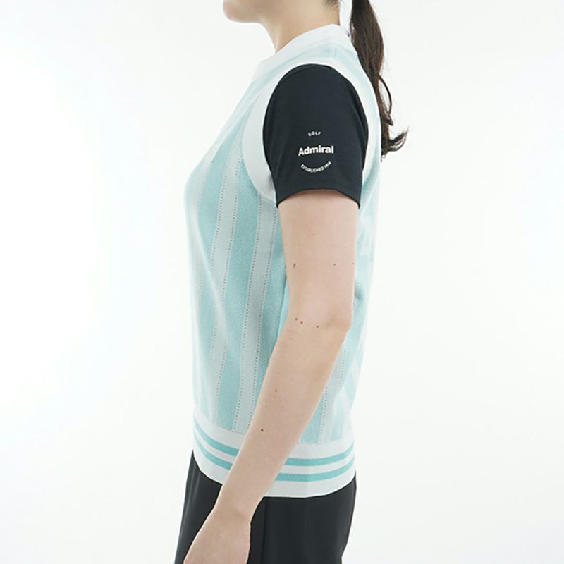 アドミラル ゴルフ Admiral GOLF レディース レディース バックロゴ ドライタッチベスト ADLA505 詳細7