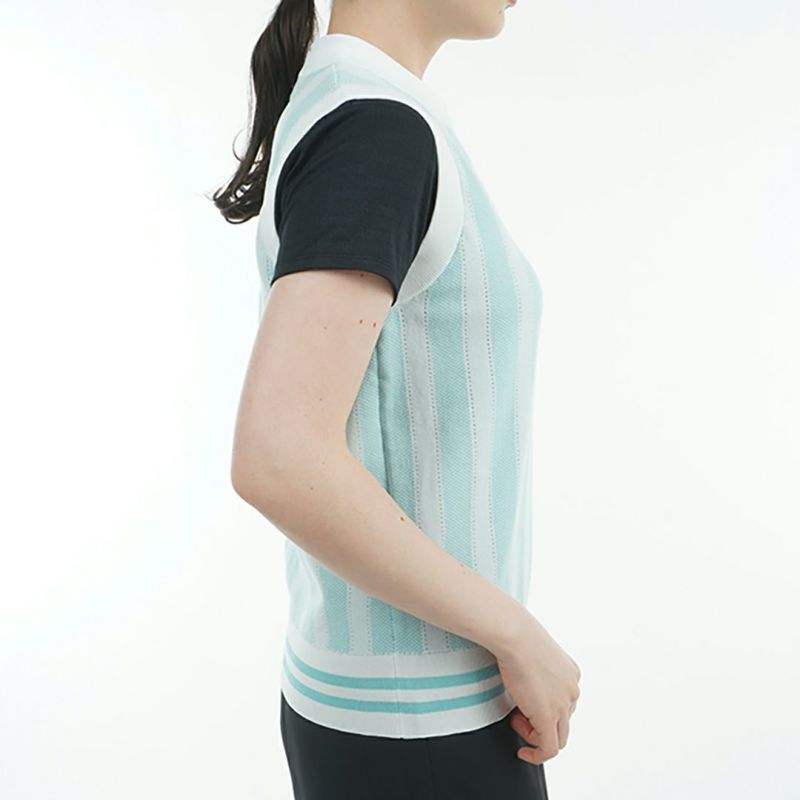 アドミラル ゴルフ Admiral GOLF レディース レディース バックロゴ ドライタッチベスト ADLA505 詳細8