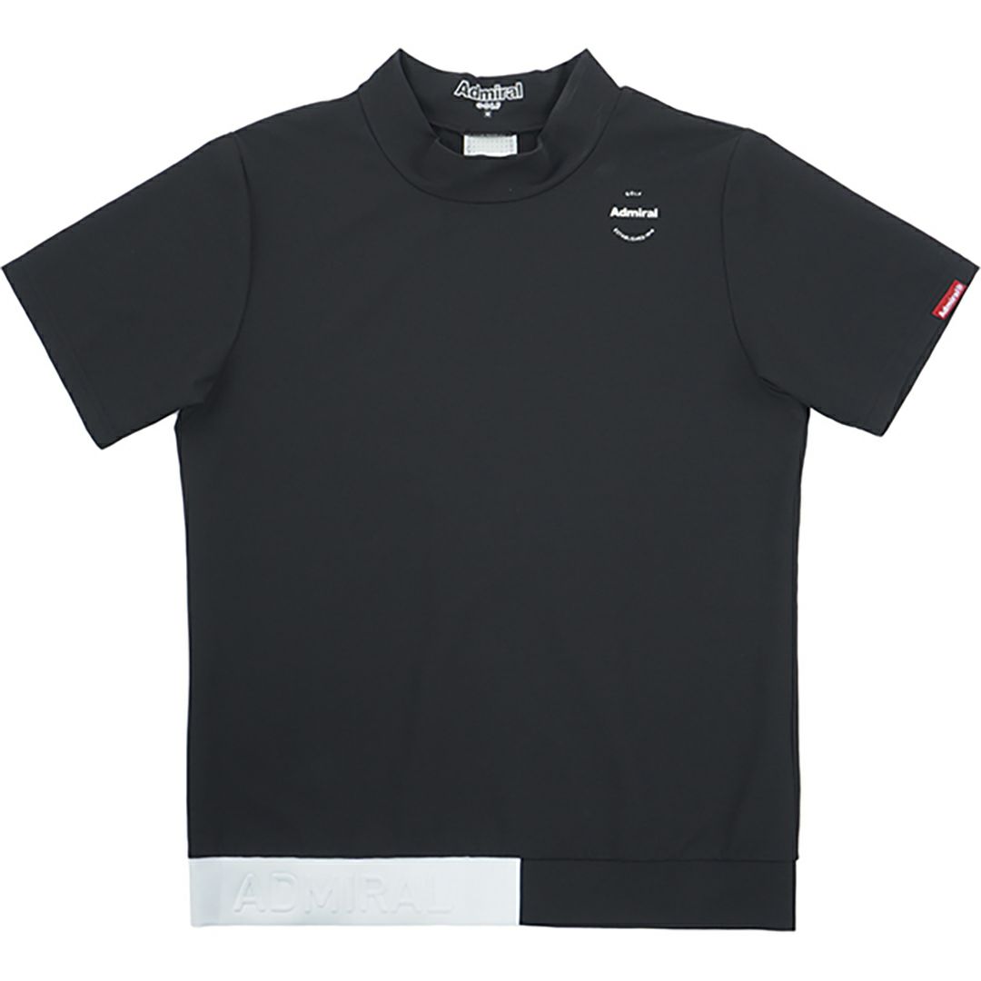 アドミラル ゴルフ Admiral GOLF レディース レディース ミニワッフル エンボスロゴ モックシャツ ADLA506 詳細17