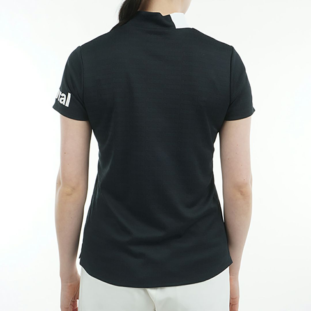 アドミラル ゴルフ Admiral GOLF レディース レディース ロゴジャガード モックシャツ ADLA507 詳細5
