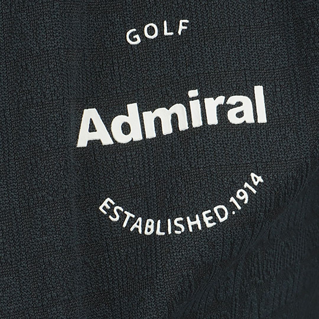 アドミラル ゴルフ Admiral GOLF レディース レディース ロゴジャガード モックシャツ ADLA507 詳細15