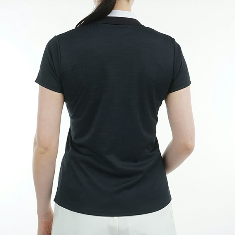 アドミラル ゴルフ Admiral GOLF レディース レディース ロゴジャガード ポロシャツ ADLA508 詳細5