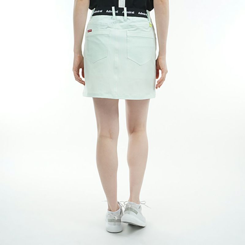 アドミラル ゴルフ Admiral GOLF レディース レディース 4WAYツイル ストライプスカート ADLA509 詳細9