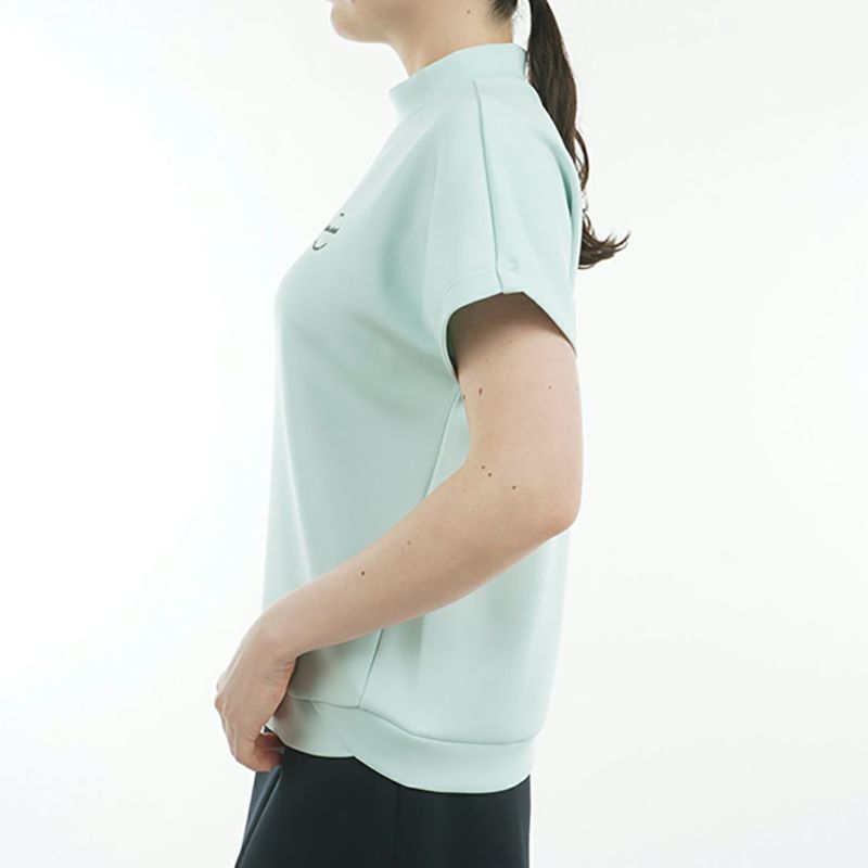 アドミラル ゴルフ Admiral GOLF レディース レディース エンボスロゴ ダンボールモックシャツ ADLA513 詳細13