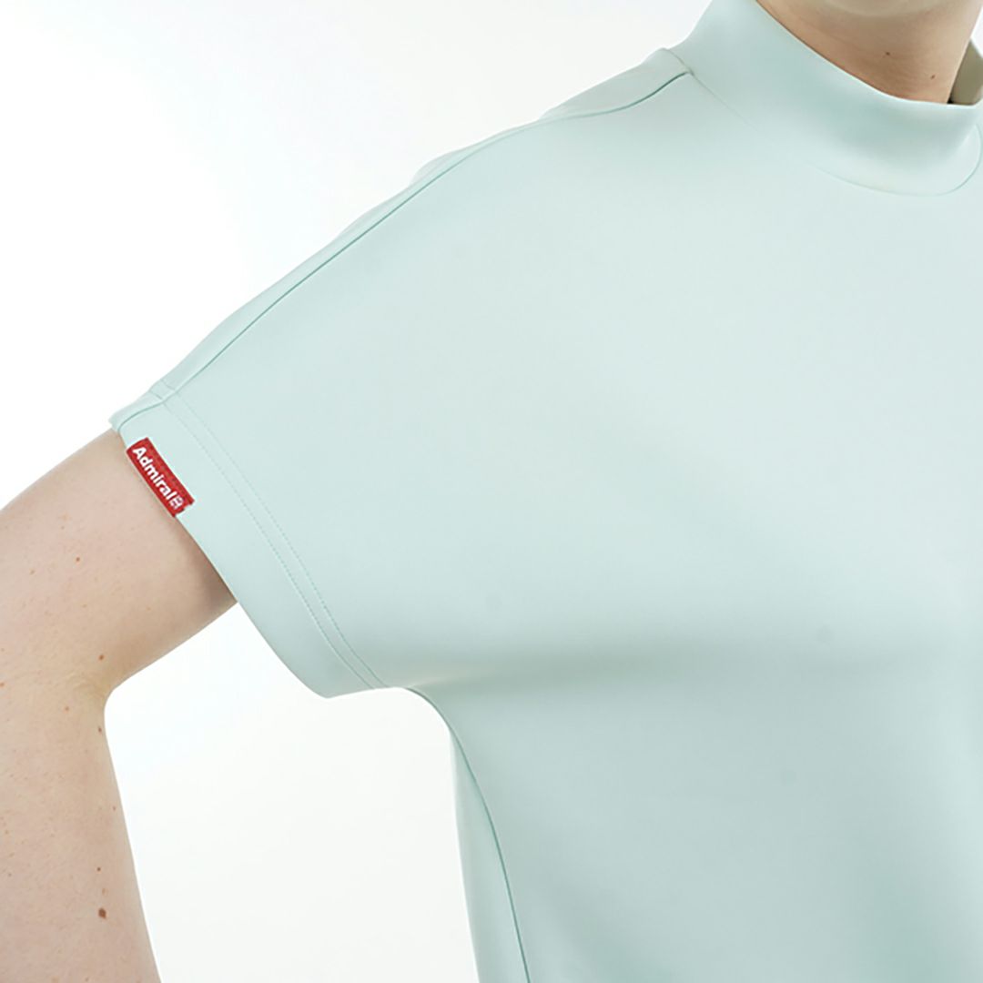 アドミラル ゴルフ Admiral GOLF レディース レディース エンボスロゴ ダンボールモックシャツ ADLA513 詳細17