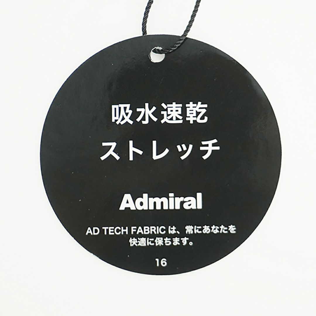 アドミラル ゴルフ Admiral GOLF レディース レディース エンボスロゴ ダンボールモックシャツ ADLA513 詳細20