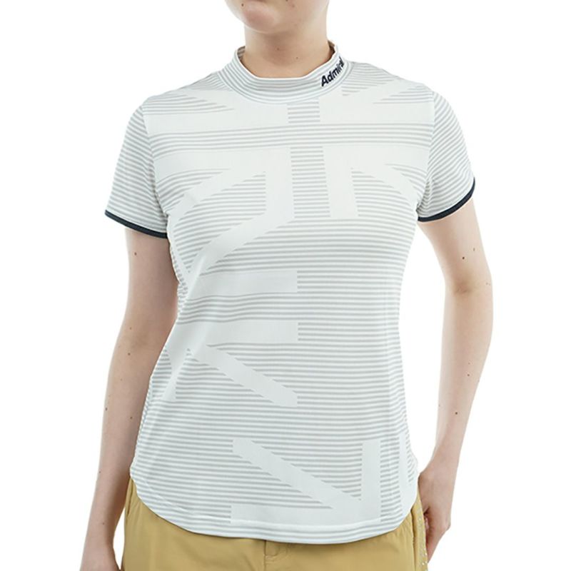 アドミラル ゴルフ Admiral GOLF レディース レディース スパッシー ユニオンジャックモックシャツ ADLA516 詳細2