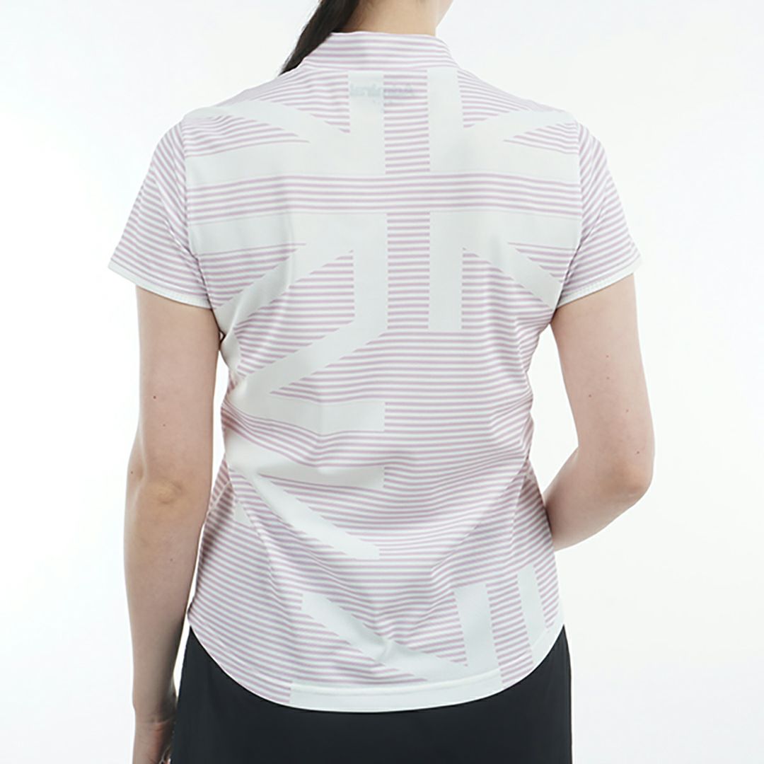 アドミラル ゴルフ Admiral GOLF レディース レディース スパッシー ユニオンジャックモックシャツ ADLA516 詳細6