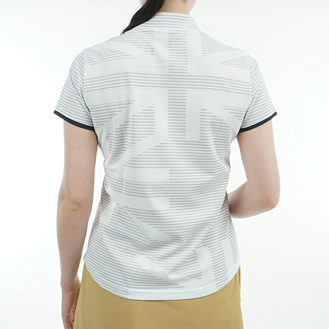 アドミラル ゴルフ Admiral GOLF レディース レディース スパッシー ユニオンジャックモックシャツ ADLA516 詳細8