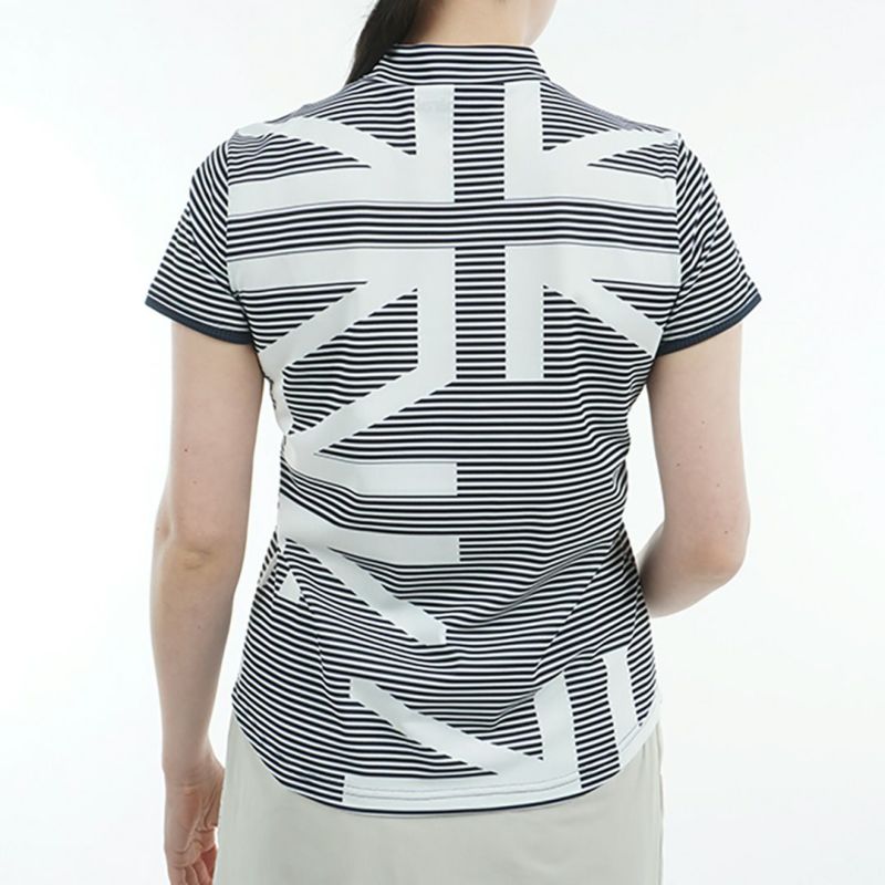 アドミラル ゴルフ Admiral GOLF レディース レディース スパッシー ユニオンジャックモックシャツ ADLA516 詳細10