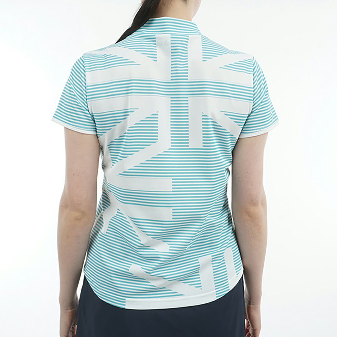 アドミラル ゴルフ Admiral GOLF レディース レディース スパッシー ユニオンジャックモックシャツ ADLA516 詳細12