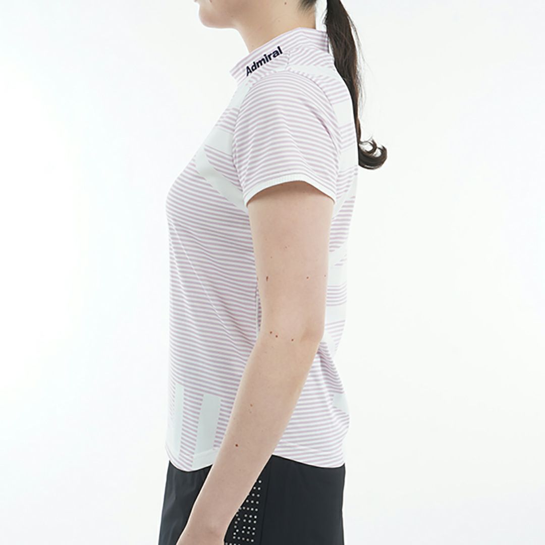 アドミラル ゴルフ Admiral GOLF レディース レディース スパッシー ユニオンジャックモックシャツ ADLA516 詳細13