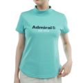 アドミラル ゴルフ Admiral GOLF レディース レディース カラタッチ ロゴプリントモックシャツ ADLA518 詳細5