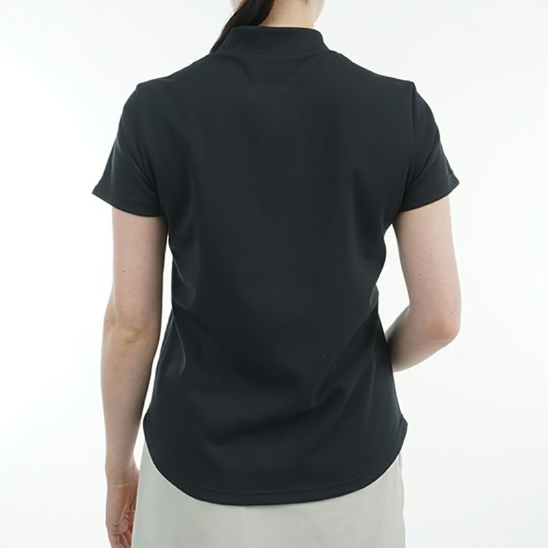 アドミラル ゴルフ Admiral GOLF レディース レディース カラタッチ ロゴプリントモックシャツ ADLA518 詳細13