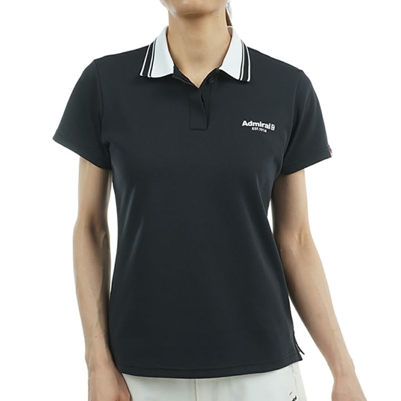 アドミラル ゴルフ Admiral GOLF レディース レディース カラタッチ ワンポイントポロシャツ ADLA519 詳細3