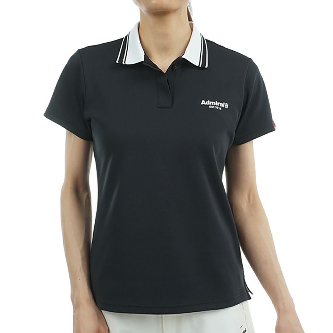 アドミラル ゴルフ Admiral GOLF レディース レディース カラタッチ ワンポイントポロシャツ ADLA519 詳細3