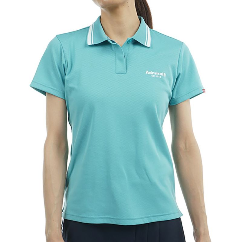 アドミラル ゴルフ Admiral GOLF レディース レディース カラタッチ ワンポイントポロシャツ ADLA519 詳細5