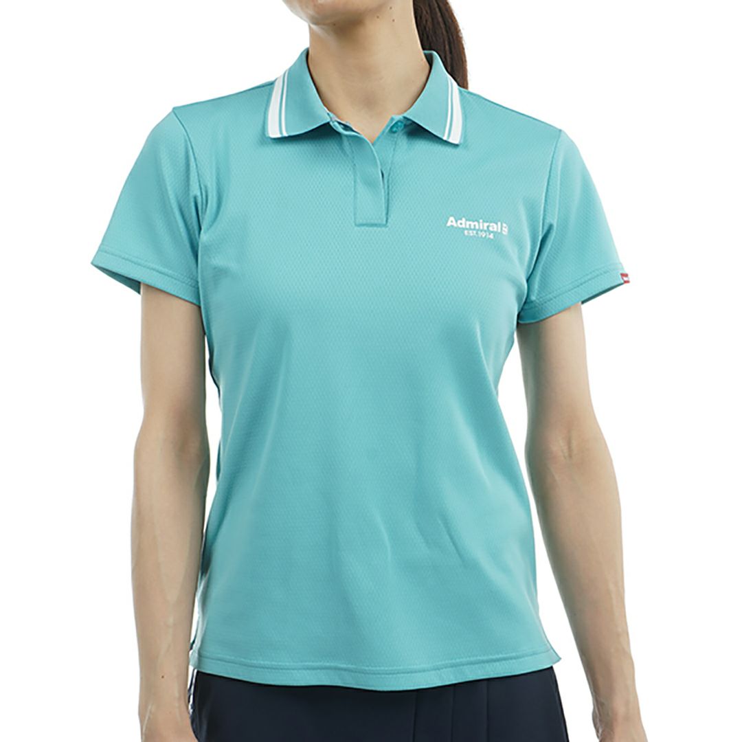 アドミラル ゴルフ Admiral GOLF レディース レディース カラタッチ ワンポイントポロシャツ ADLA519 詳細5