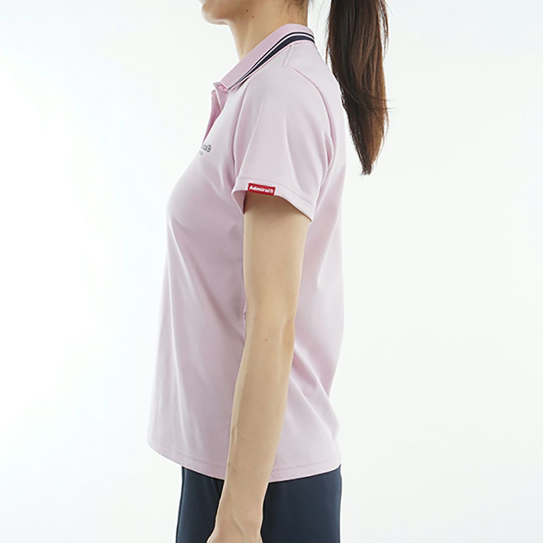 アドミラル ゴルフ Admiral GOLF レディース レディース カラタッチ ワンポイントポロシャツ ADLA519 詳細16