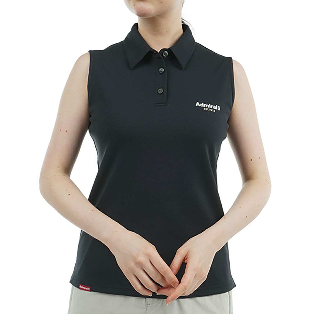 アドミラル ゴルフ Admiral GOLF レディース レディース カラタッチ ノースリーブシャツ ADLA520 詳細3