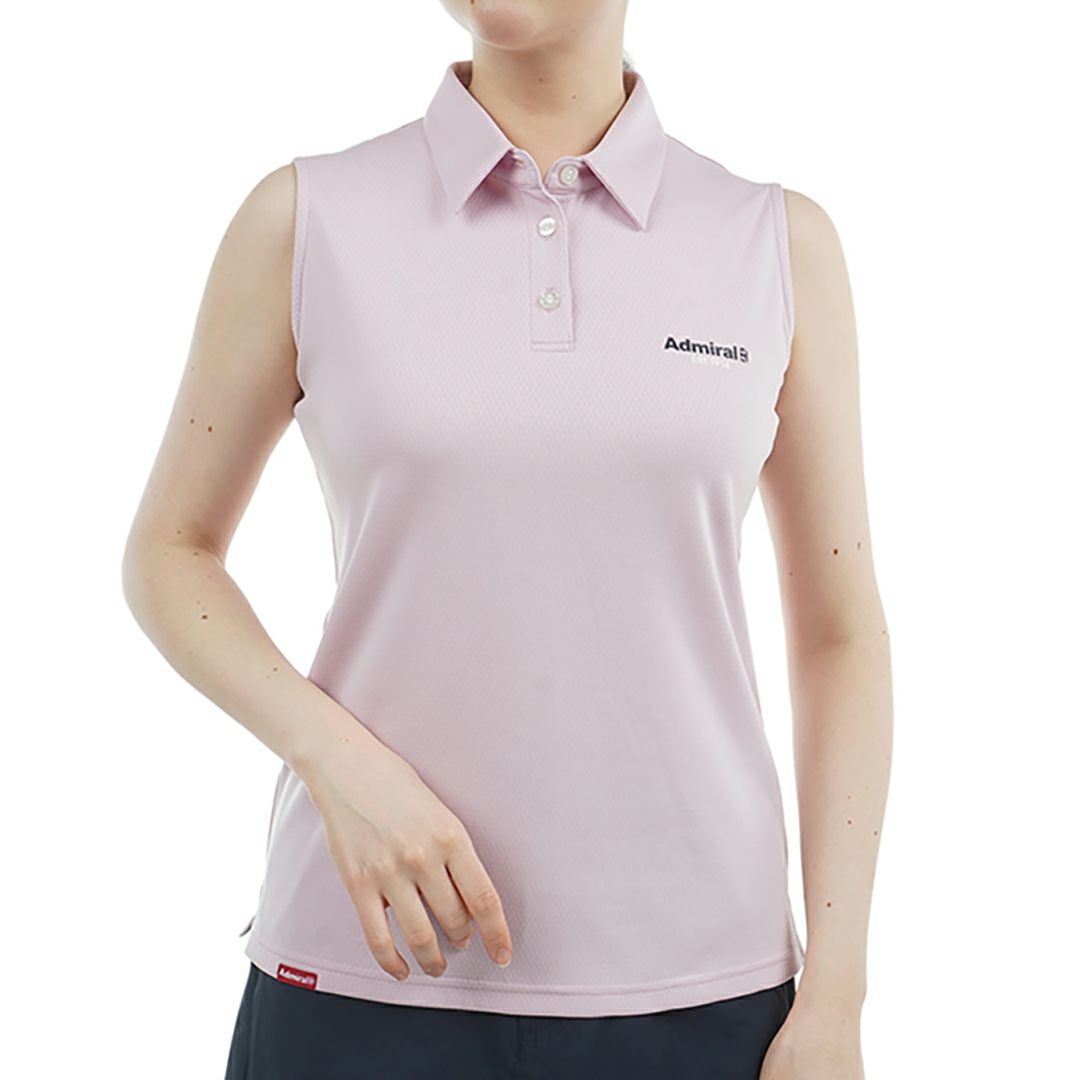 アドミラル ゴルフ Admiral GOLF レディース レディース カラタッチ ノースリーブシャツ ADLA520 詳細5