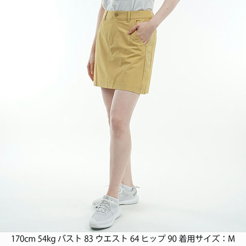 アドミラル ゴルフ Admiral GOLF レディース レディース 撥水ドット ロゴプリントスカート ADLA521 詳細5