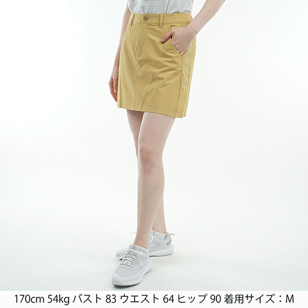 アドミラル ゴルフ Admiral GOLF レディース レディース 撥水ドット ロゴプリントスカート ADLA521 詳細5