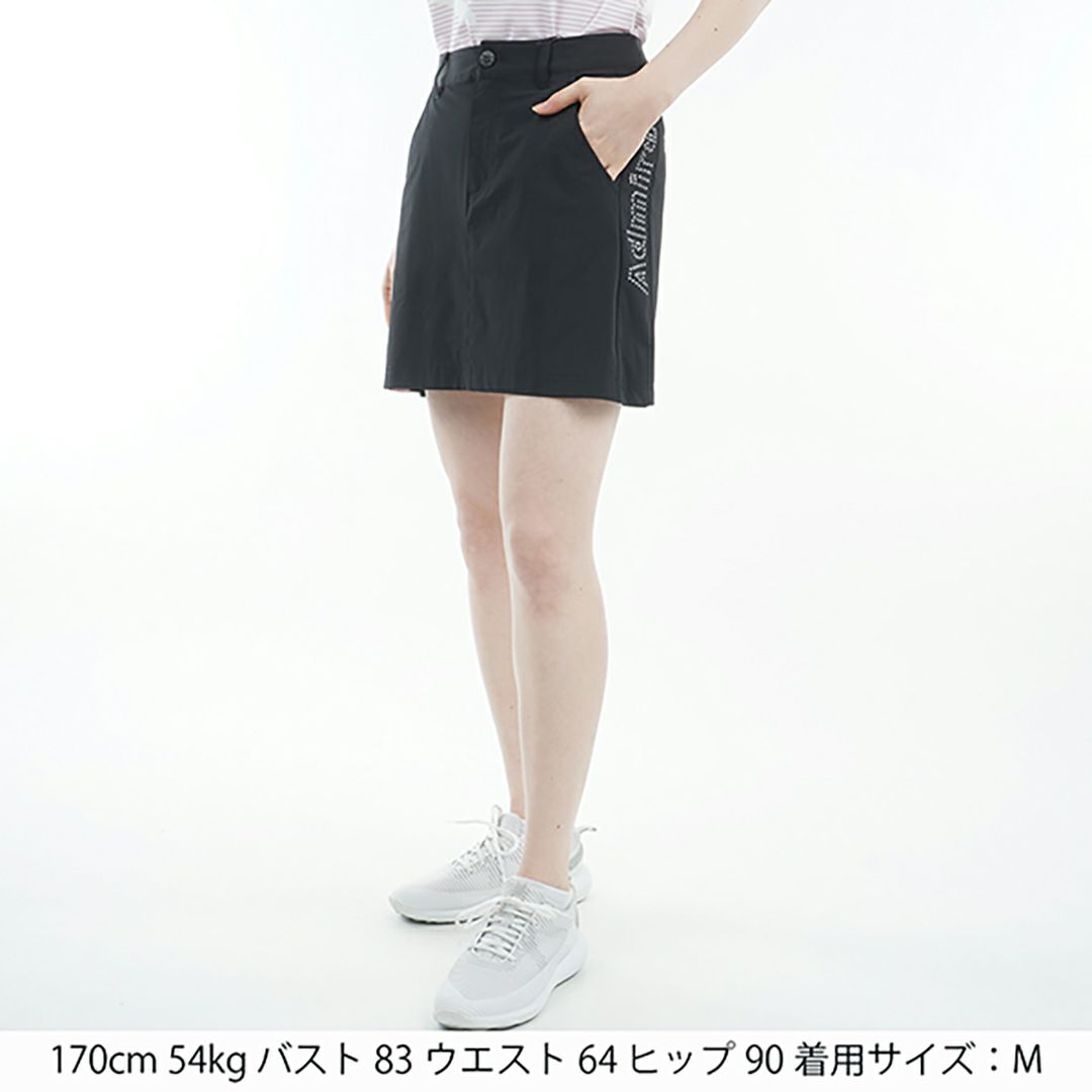 アドミラル ゴルフ Admiral GOLF レディース レディース 撥水ドット ロゴプリントスカート ADLA521 詳細7