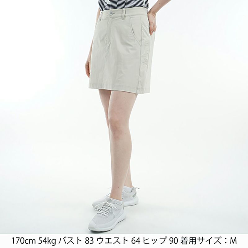 アドミラル ゴルフ Admiral GOLF レディース レディース 撥水ドット ロゴプリントスカート ADLA521 詳細9