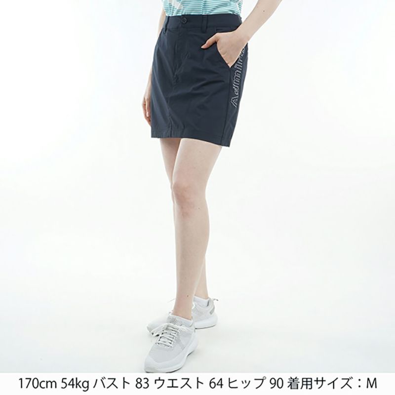 アドミラル ゴルフ Admiral GOLF レディース レディース 撥水ドット ロゴプリントスカート ADLA521 詳細11