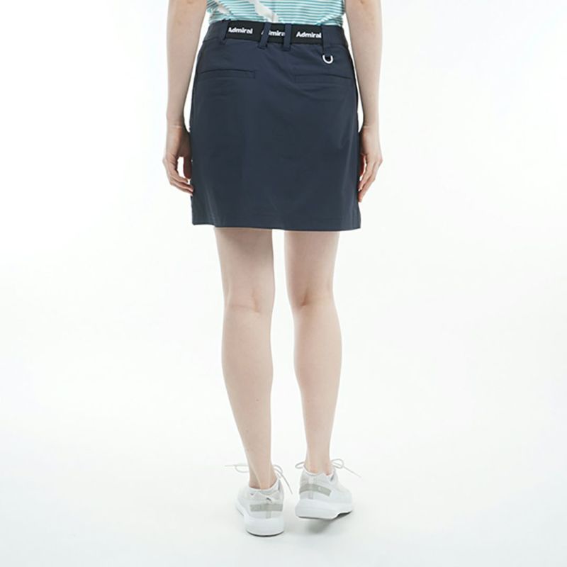 アドミラル ゴルフ Admiral GOLF レディース レディース 撥水ドット ロゴプリントスカート ADLA521 詳細12