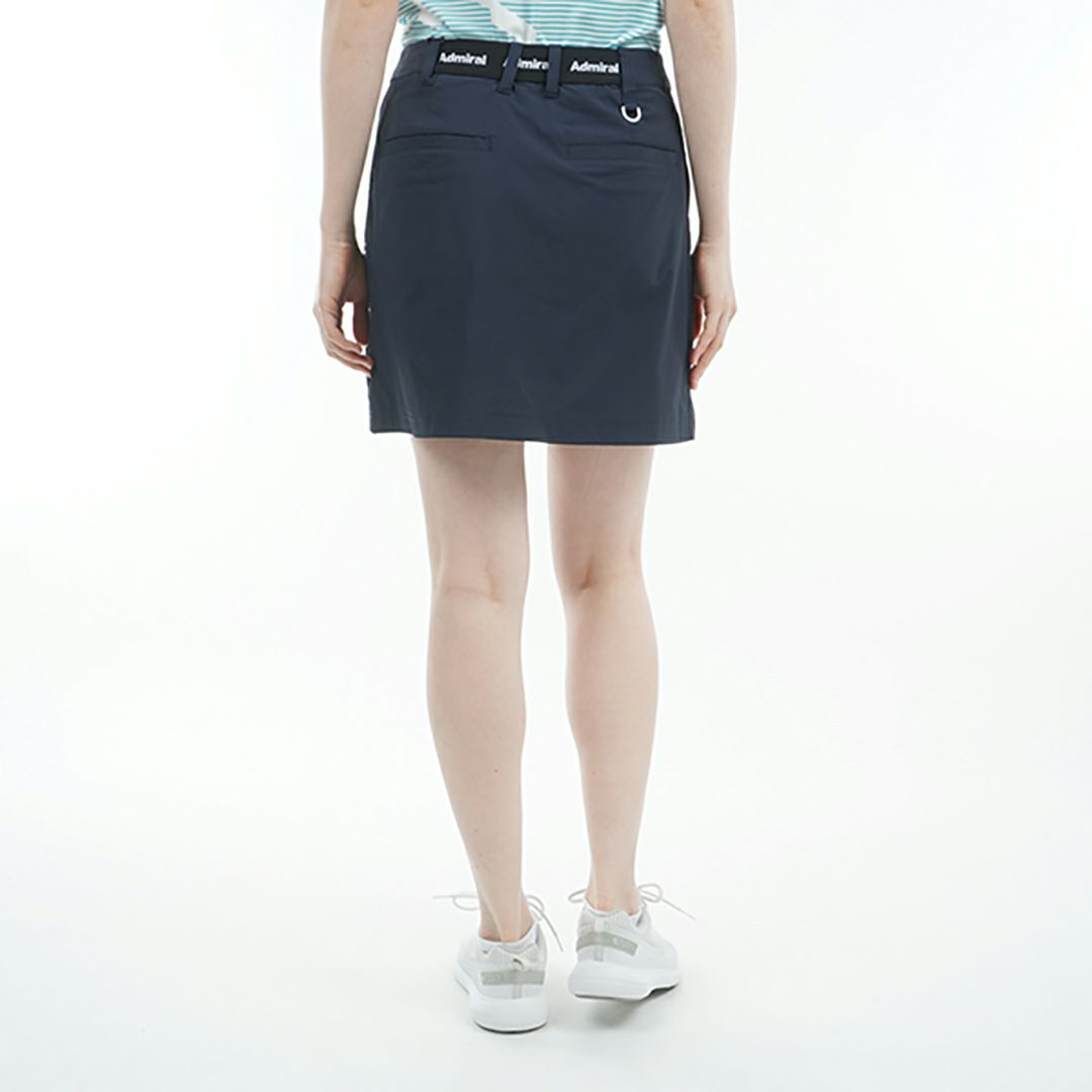 アドミラル ゴルフ Admiral GOLF レディース レディース 撥水ドット ロゴプリントスカート ADLA521 詳細12