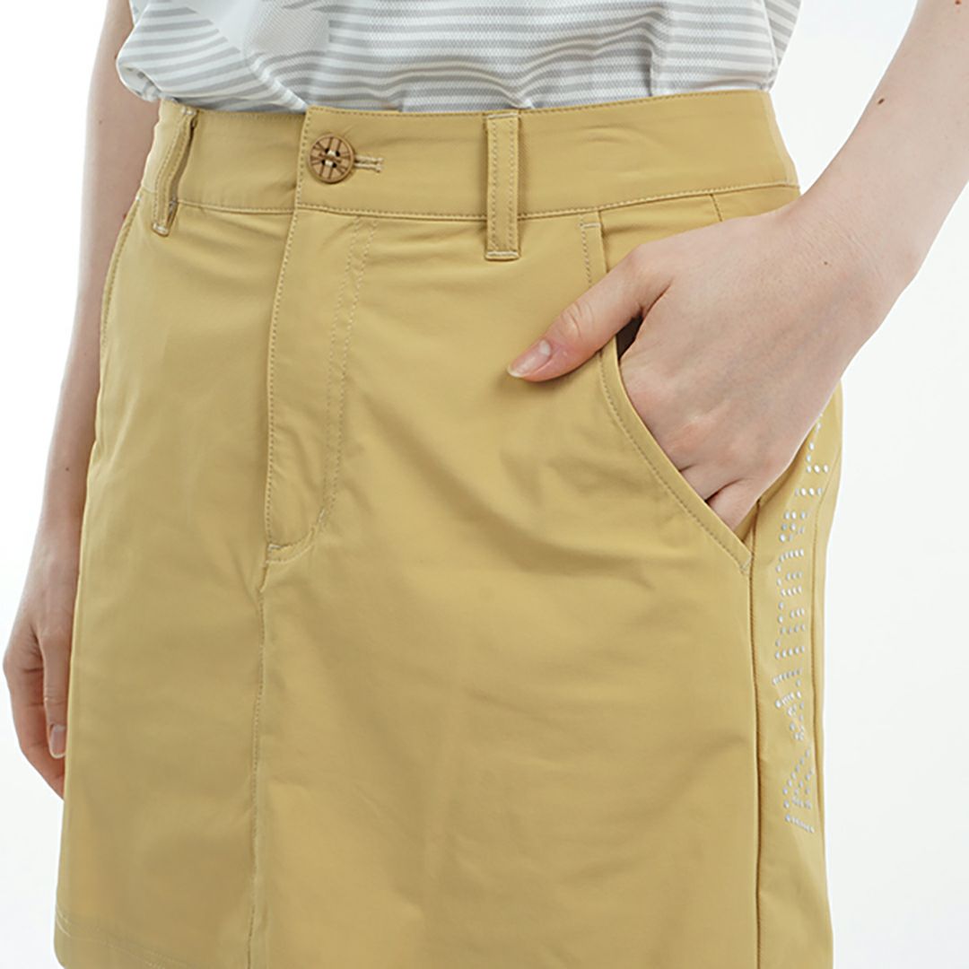 アドミラル ゴルフ Admiral GOLF レディース レディース 撥水ドット ロゴプリントスカート ADLA521 詳細16