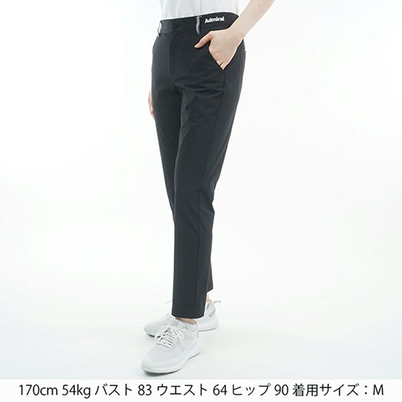 アドミラル ゴルフ Admiral GOLF レディース レディース 撥水ドットロゴ プリントロングパンツ ADLA522 詳細7