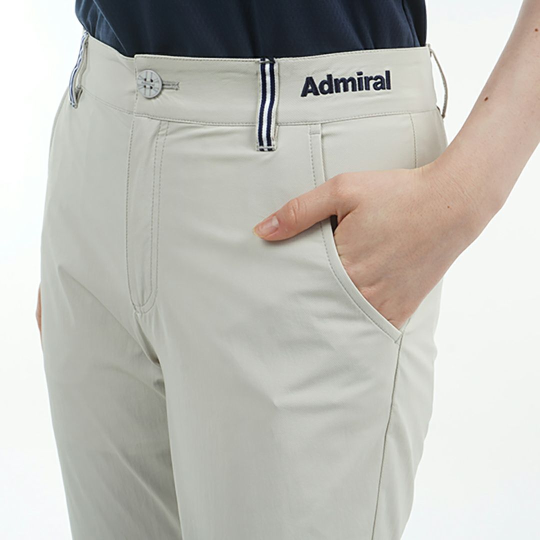 アドミラル ゴルフ Admiral GOLF レディース レディース 撥水ドットロゴ プリントロングパンツ ADLA522 詳細15