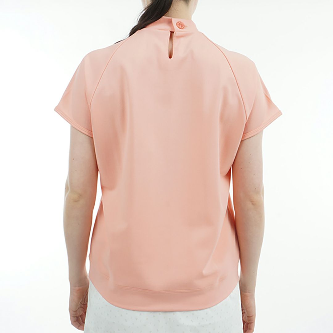 アドミラル ゴルフ Admiral GOLF レディース レディース メタリックロゴ カノコモックシャツ ADLA523 詳細6