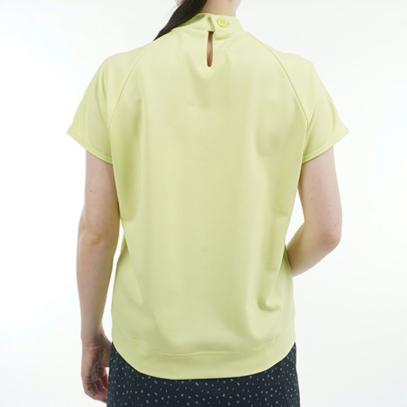 アドミラル ゴルフ Admiral GOLF レディース レディース メタリックロゴ カノコモックシャツ ADLA523 詳細12