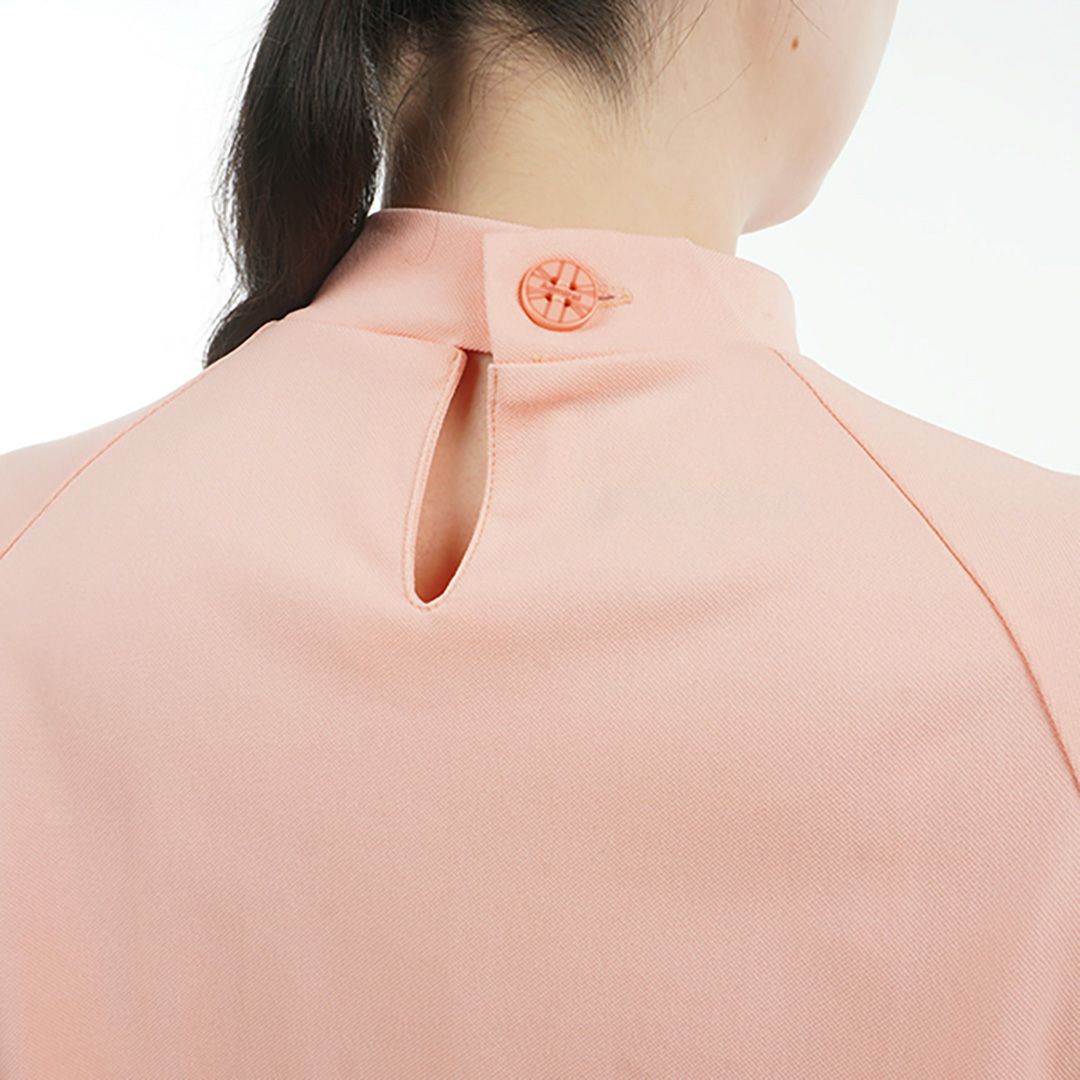 アドミラル ゴルフ Admiral GOLF レディース レディース メタリックロゴ カノコモックシャツ ADLA523 詳細17