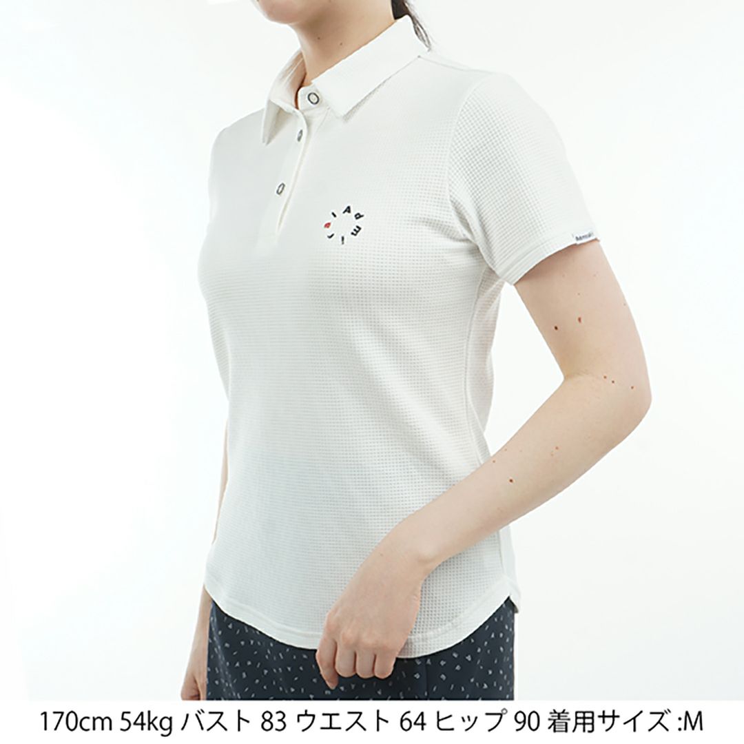 アドミラル ゴルフ Admiral GOLF レディース レディース 接触冷感 ワンポイントポロシャツ ADLA525 詳細7