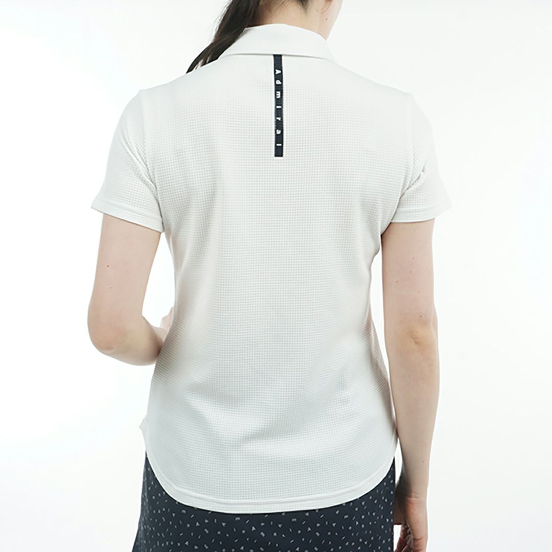 アドミラル ゴルフ Admiral GOLF レディース レディース 接触冷感 ワンポイントポロシャツ ADLA525 詳細8