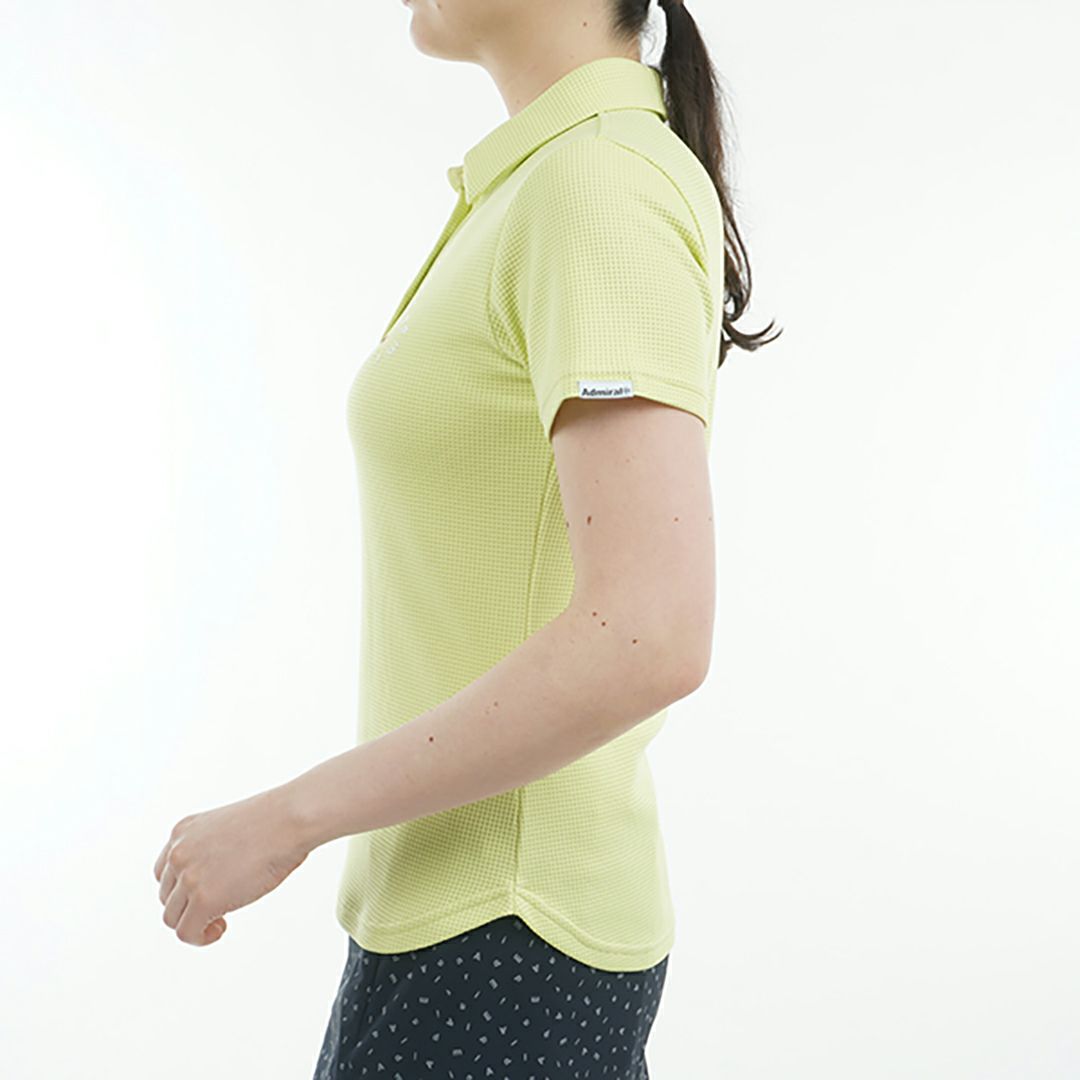 アドミラル ゴルフ Admiral GOLF レディース レディース 接触冷感 ワンポイントポロシャツ ADLA525 詳細13