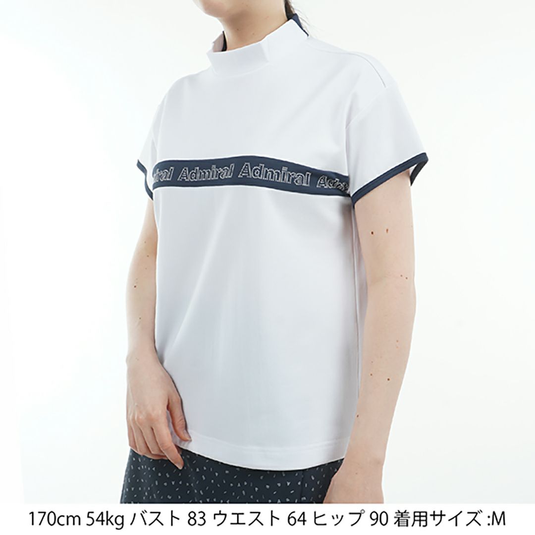 アドミラル ゴルフ Admiral GOLF レディース レディース ドロストヘム カノコモックシャツ ADLA527 詳細7