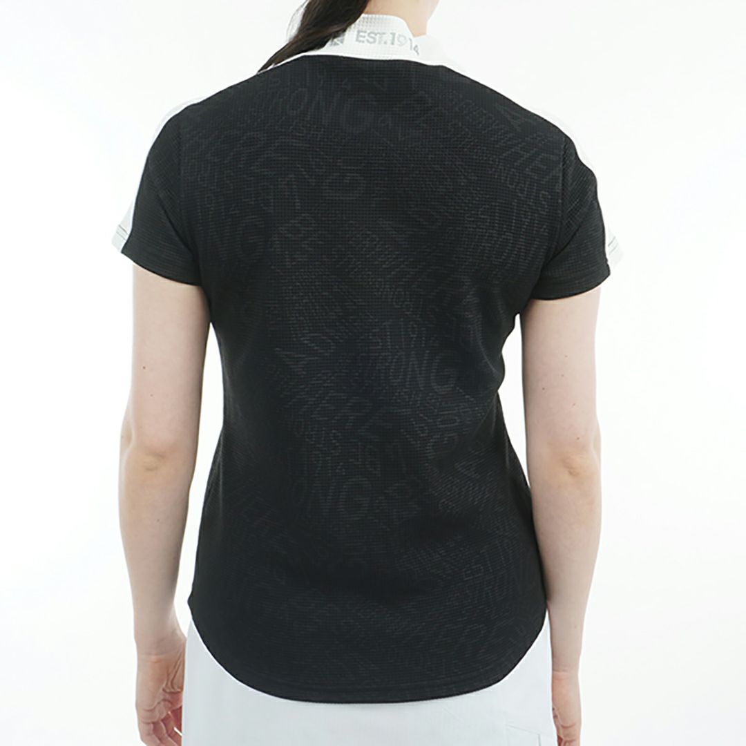 アドミラル ゴルフ Admiral GOLF レディース レディース 接触冷感 ジオメタリックロゴ モックシャツ ADLA529 詳細6