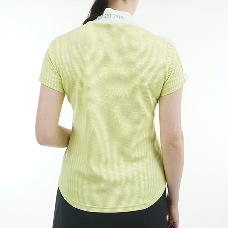 アドミラル ゴルフ Admiral GOLF レディース レディース 接触冷感 ジオメタリックロゴ モックシャツ ADLA529 詳細10