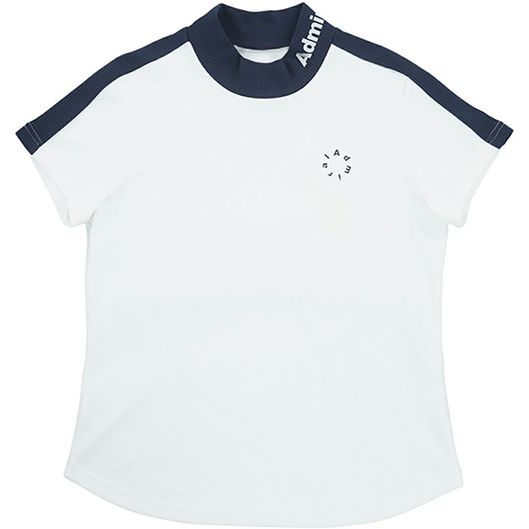 アドミラル ゴルフ Admiral GOLF レディース レディース 接触冷感 ジオメタリックロゴ モックシャツ ADLA529 詳細17