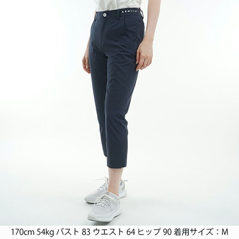Admiral レディース ゴルフパンツ ネイビー 30％OFF】[アドミラル ゴルフ]レディース ドライメッシュ 3/4