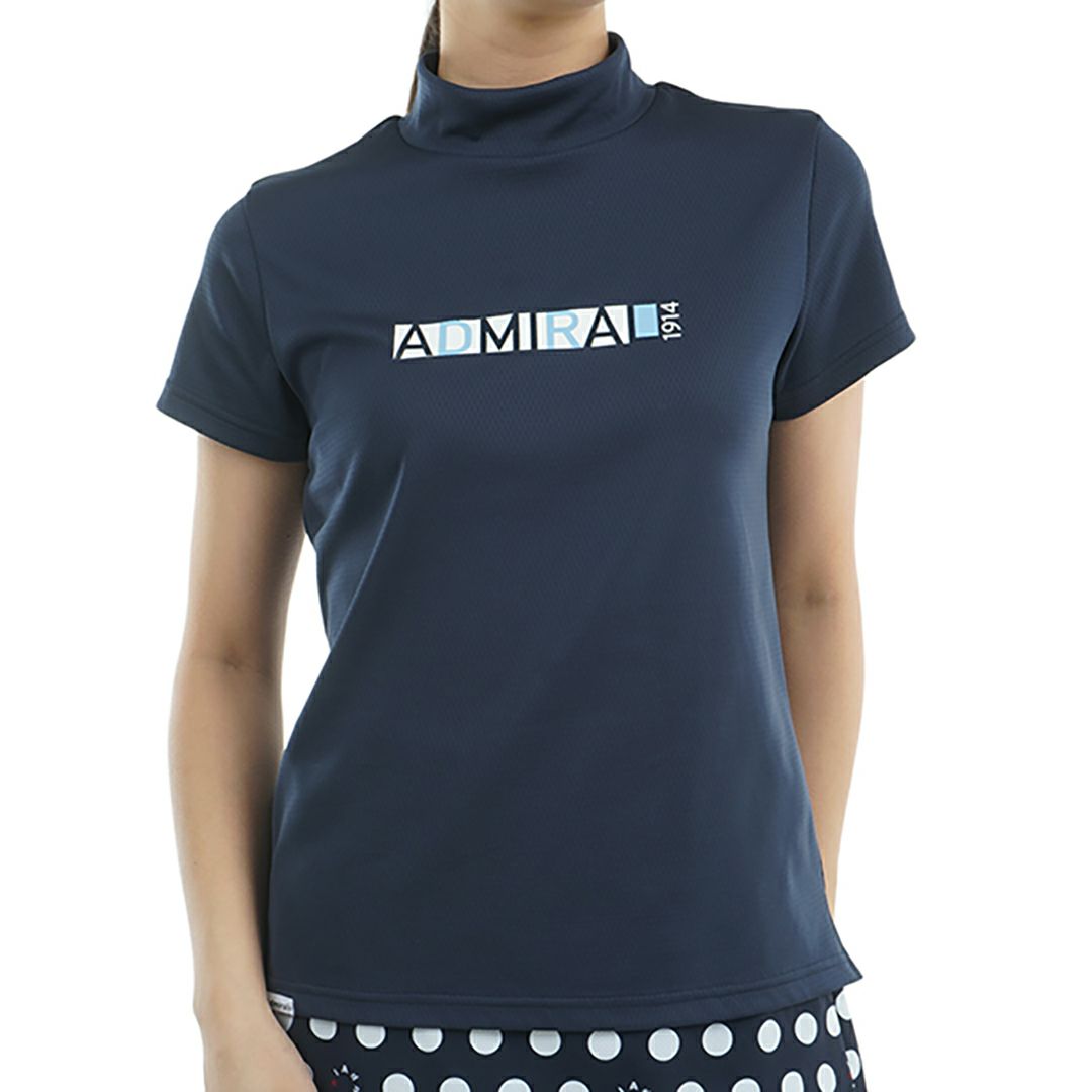 アドミラル ゴルフ Admiral GOLF レディース レディース カラタッチ ドライモックシャツ ADLA532 詳細3
